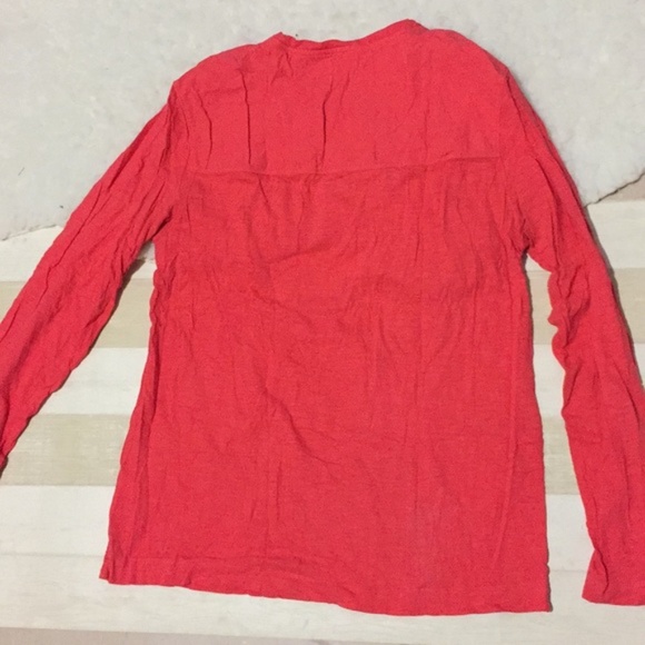 Calvin Klein CK long orange sleeve t-shirt - Picture 2 of 2